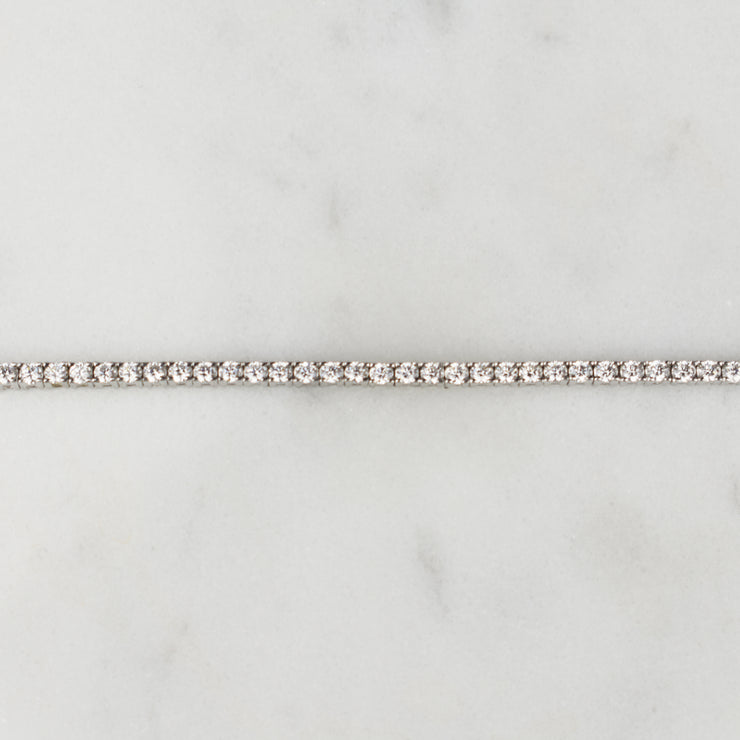 Silver Tennis Bracelet