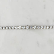 Silver Tennis Anklet